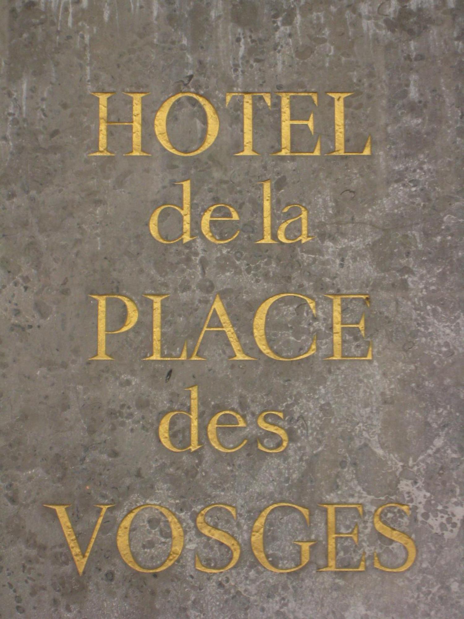 Boutique Hotel De La Place Des Vosges Paris Exterior foto